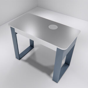 Modern Dual-Tone Manicure Table – Sleek, Compact & Efficient