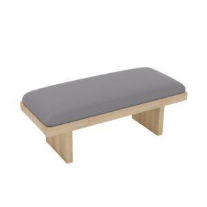 Manicure Armrest – Cushioned Support with Wooden Base