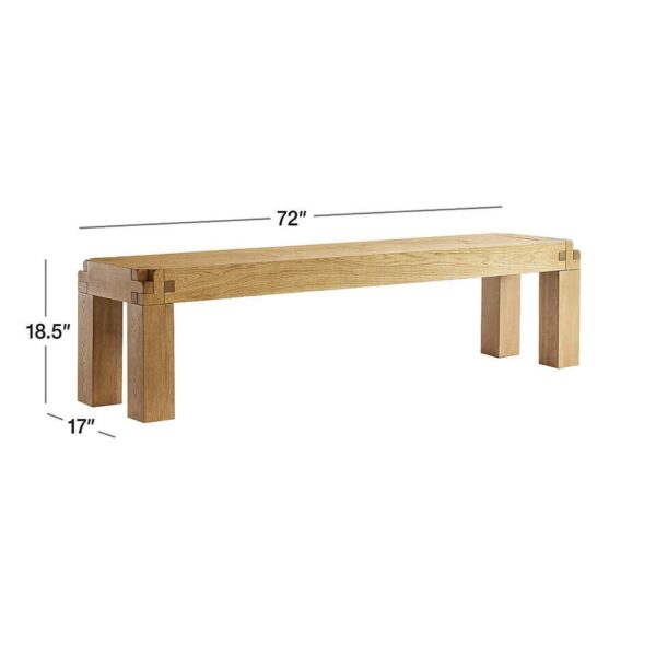 Knot Rustic Dining Bench – Artisanal Craft Meets Modern Farmhouse Style - Image 6