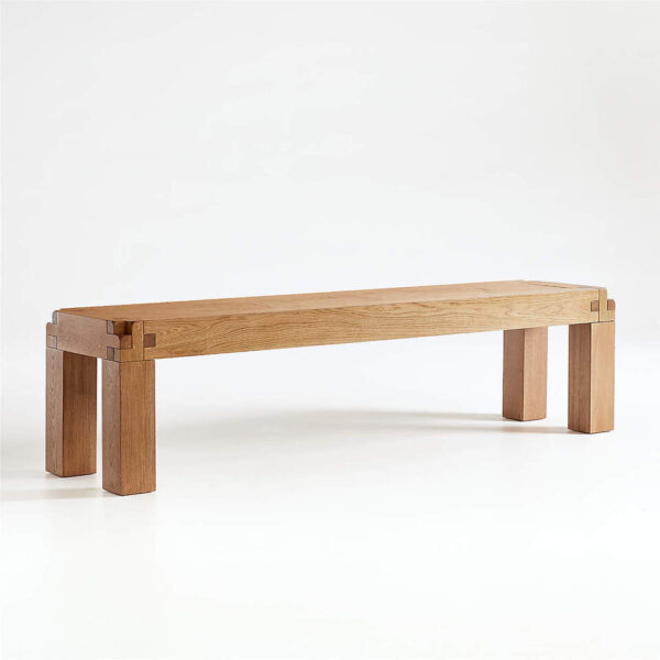 Knot Rustic Dining Bench – Artisanal Craft Meets Modern Farmhouse Style - Image 2