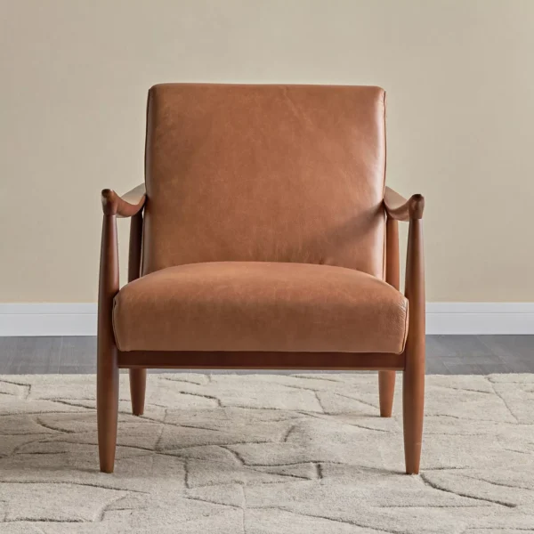 Luna Leather Armchair - Image 2