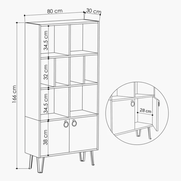 Bene Bookcase by MOURAH - Image 5