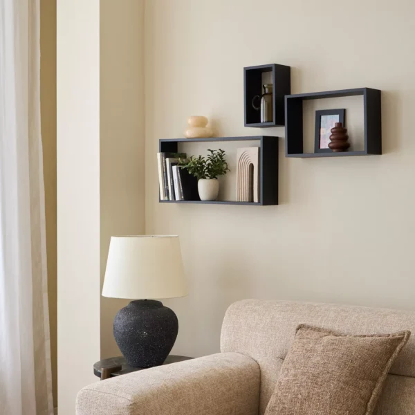Shelvy 3-Piece Wall Shelf Set – Modern Function Meets Urban Style - Image 4