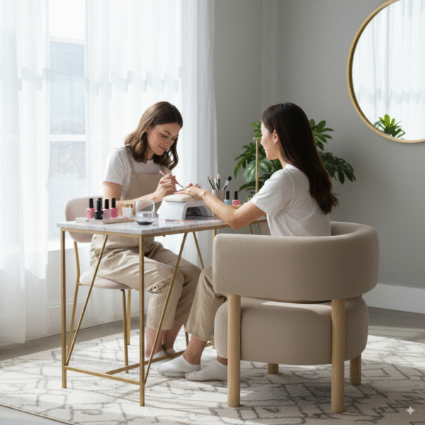 Sonai Manicure Chair Lifestyle