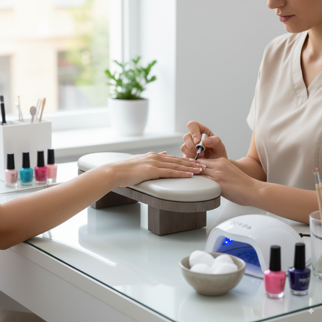 FLATTY Manicure Handrest Lifestyle