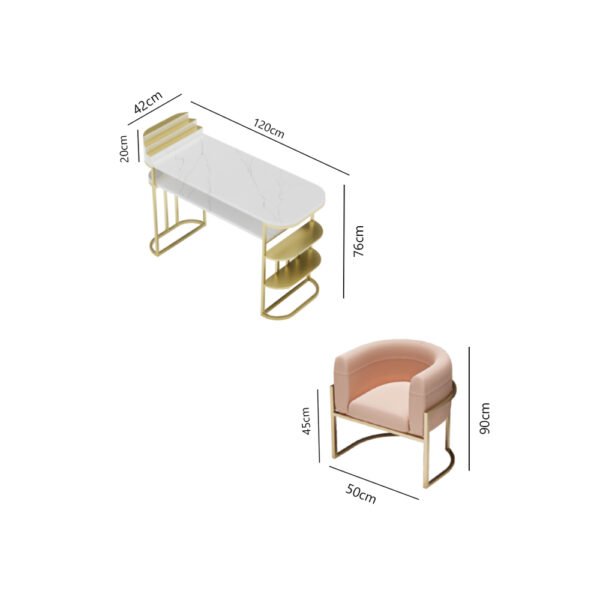 Manicure Station for Beauty Salon