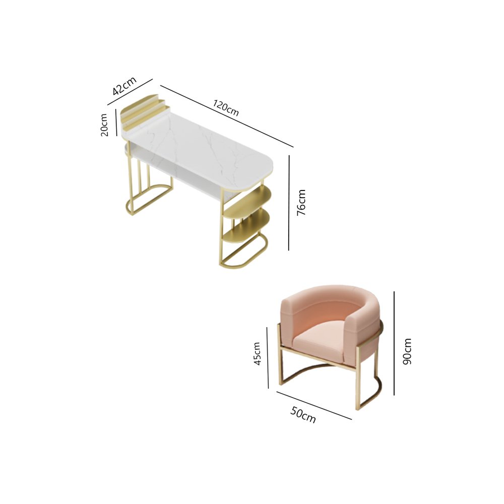 Manicure Station for Beauty Salon