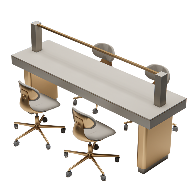 Leafing Manicure Station