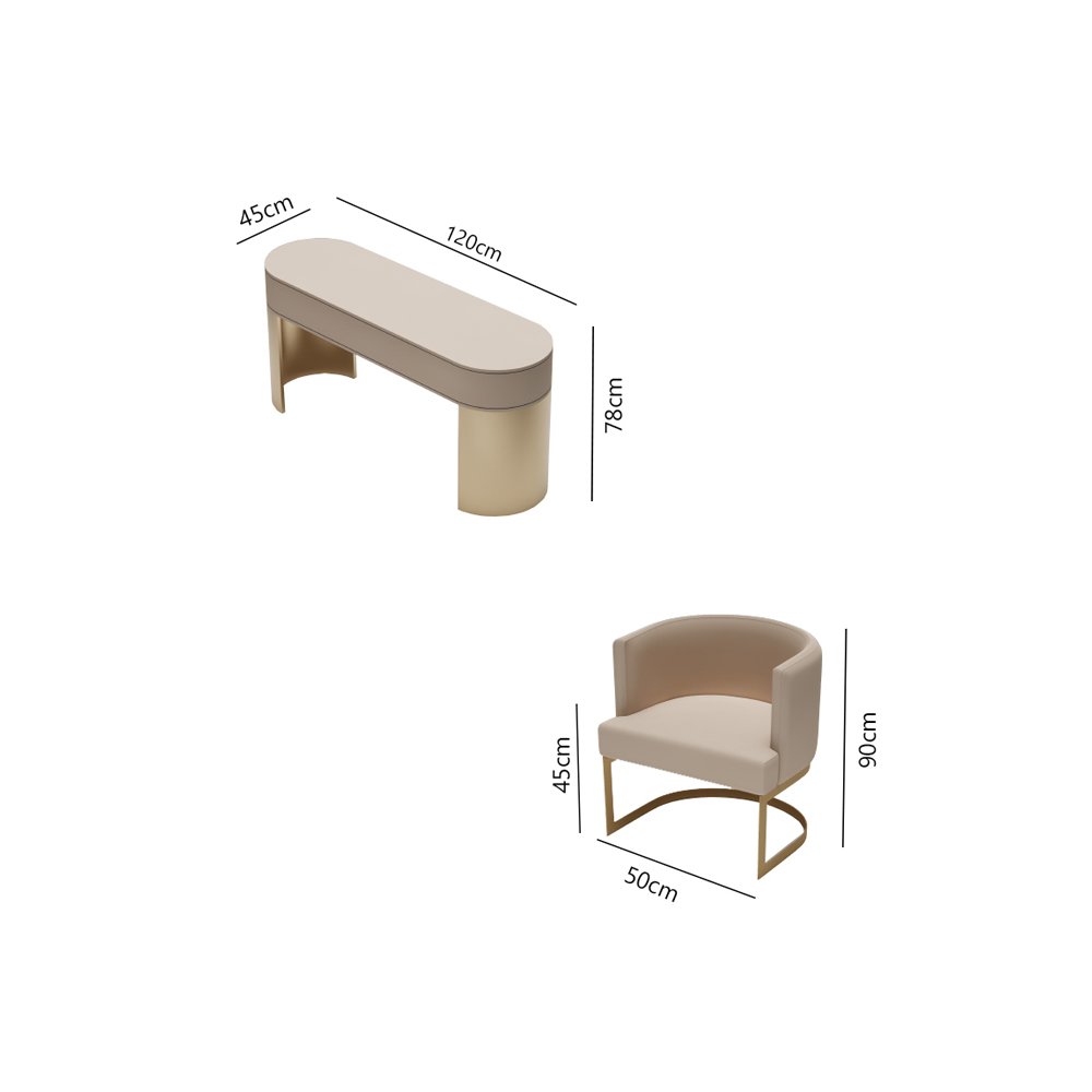 Manicure Station for Nail Salon