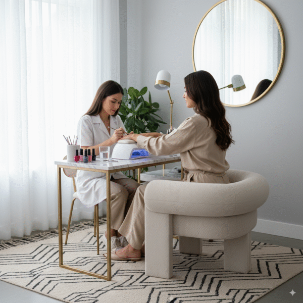 SMALLI Manicure chair Lifestyle