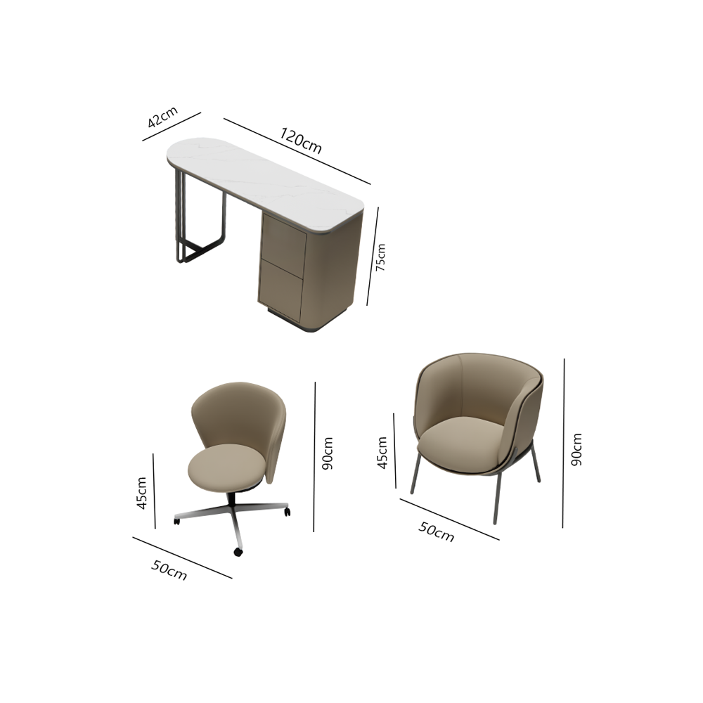 Customized Manicure Station for Nail Salon