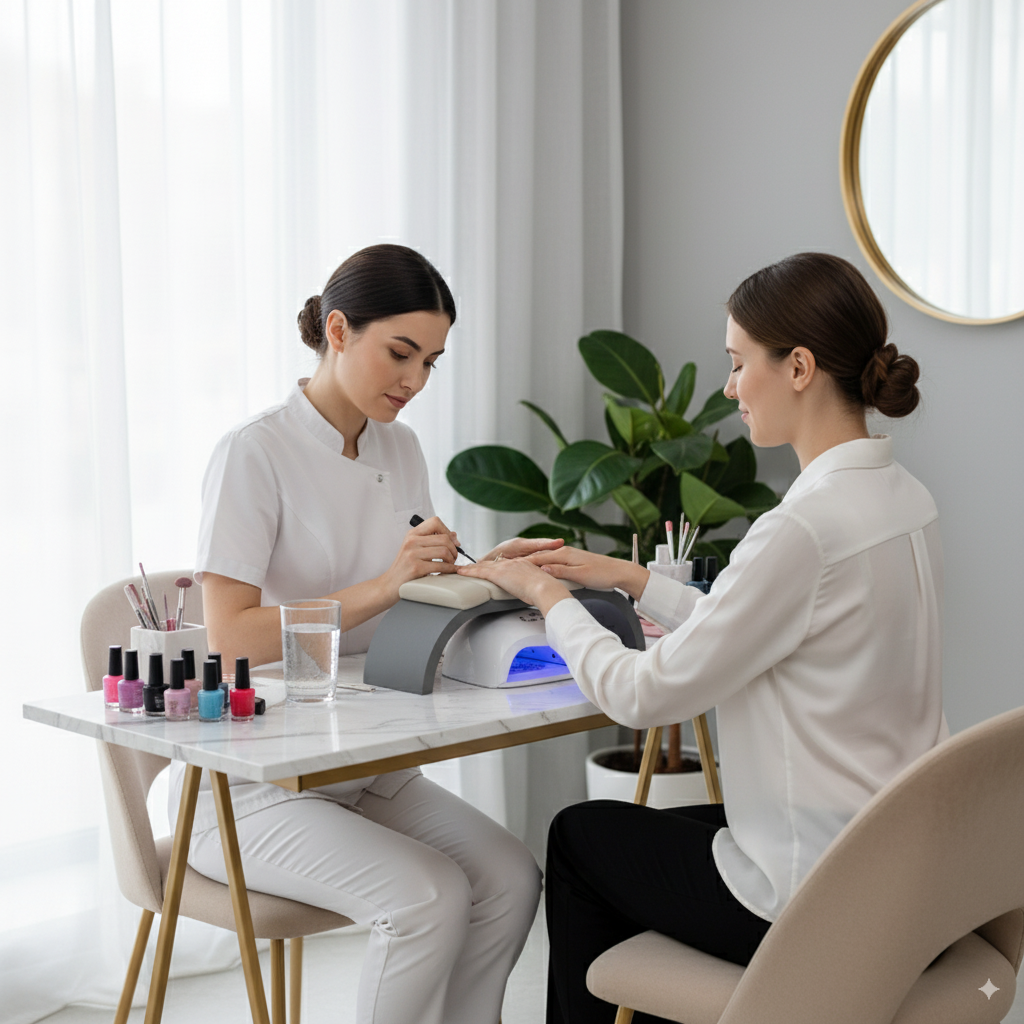 TREATY Manicure Handrest-Lifestyle TREATY Manicure Handrest Lifestyle