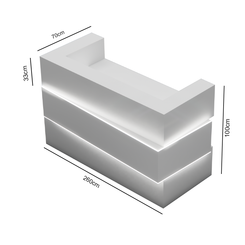 WIDEY Reception Desk-1-5 WIDEY Reception Desk 1 5
