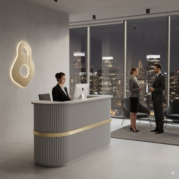 WILDY Reception Desk Lifestyle