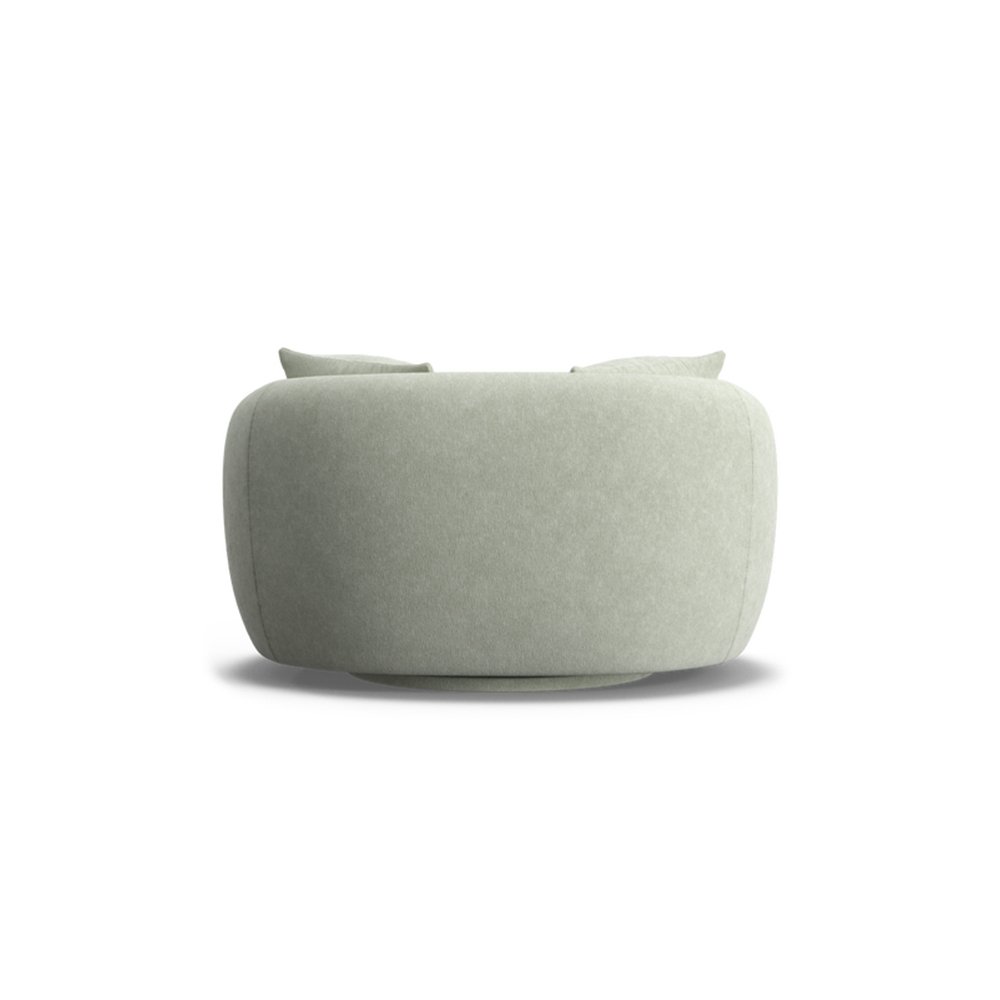 Aora swivel armchair Mint 1 4