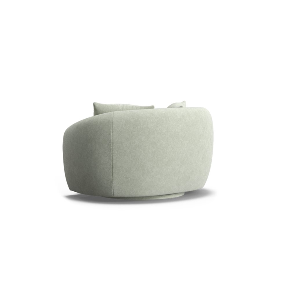 Aora swivel armchair Mint 1 5