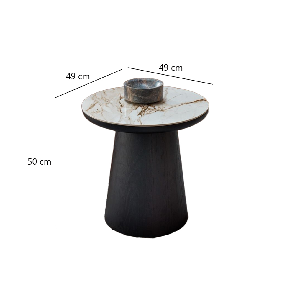 Balegra Side Table_Size Balegra Side Table Size