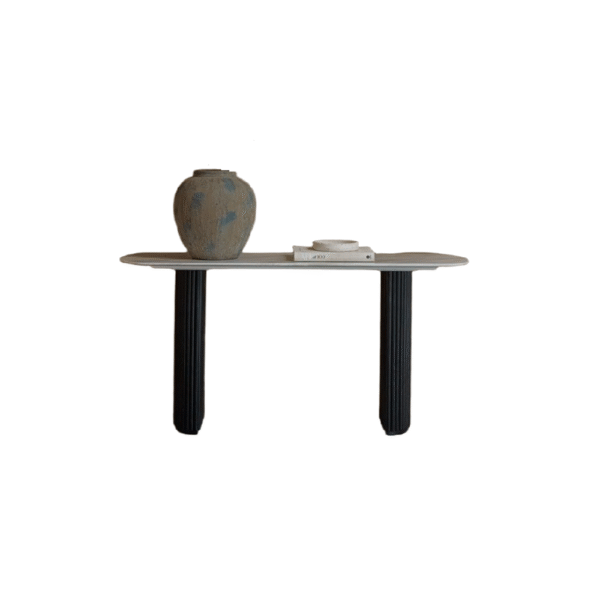 Fluty Console Table
