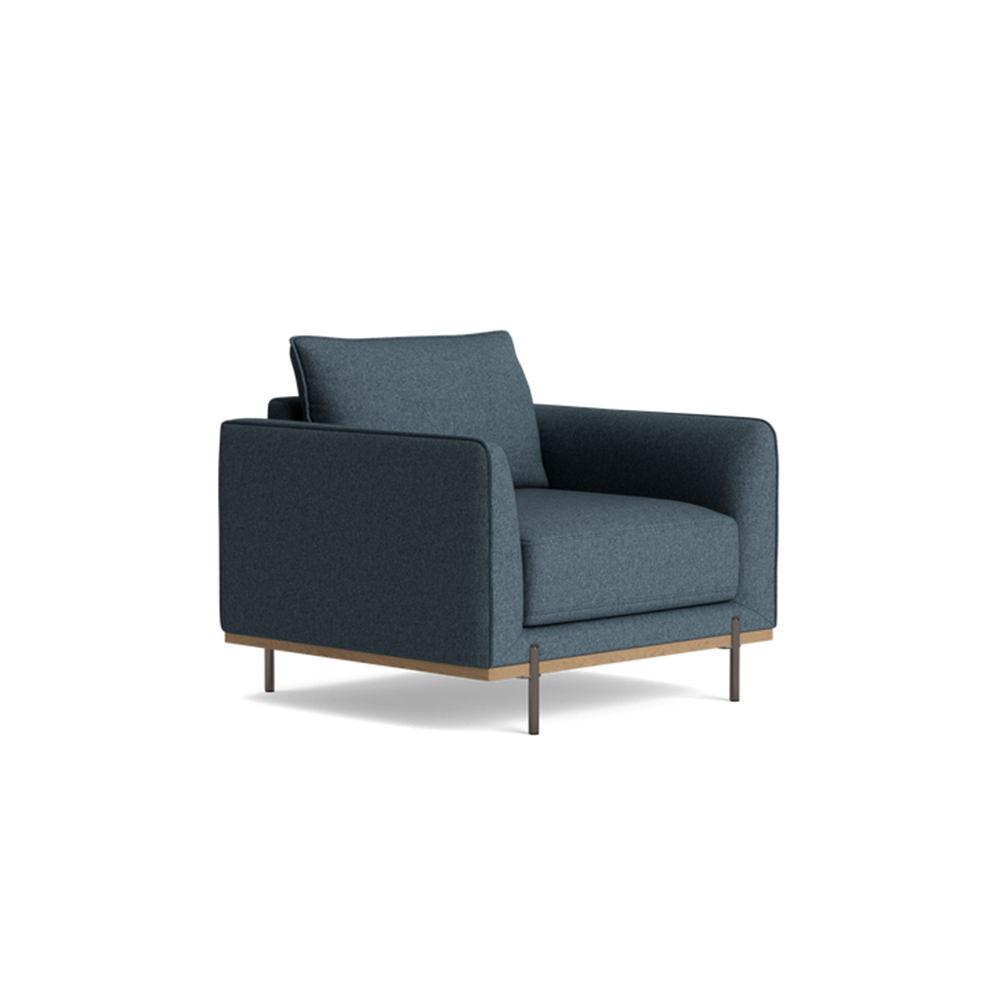 Krista Armchair Denim 1 2