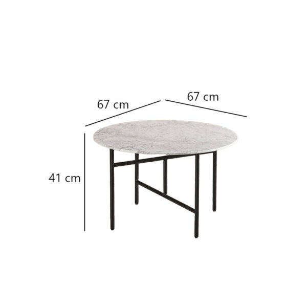 Lider Small Coffee Table Size