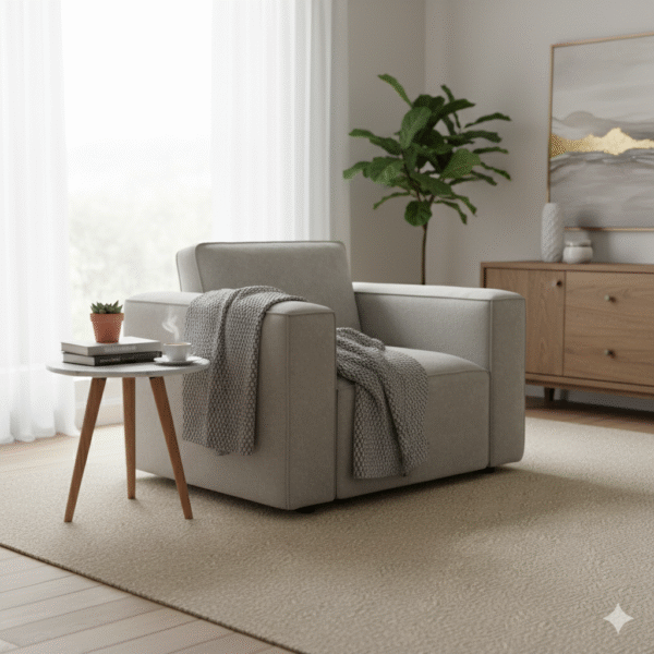 Naddix armchair Pebble Lifestyle