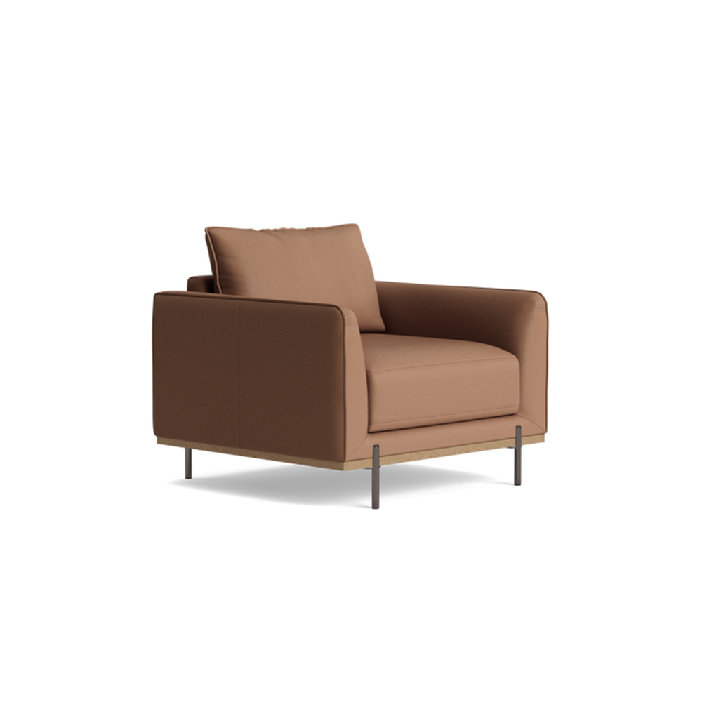 Nanny Armchair Caramel 1 2