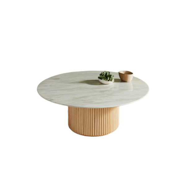 Marble Round Coffee Table