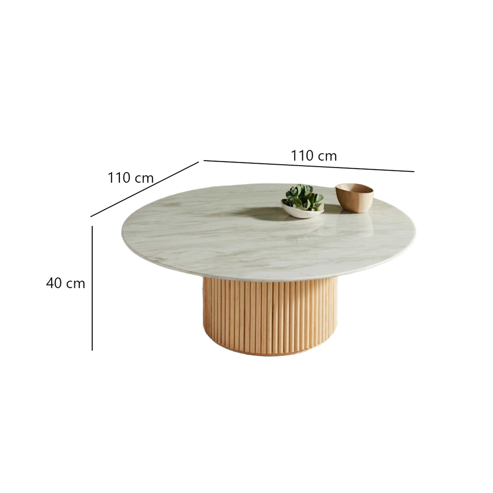 Parky Round Coffee Table_Size Parky Round Coffee Table Size