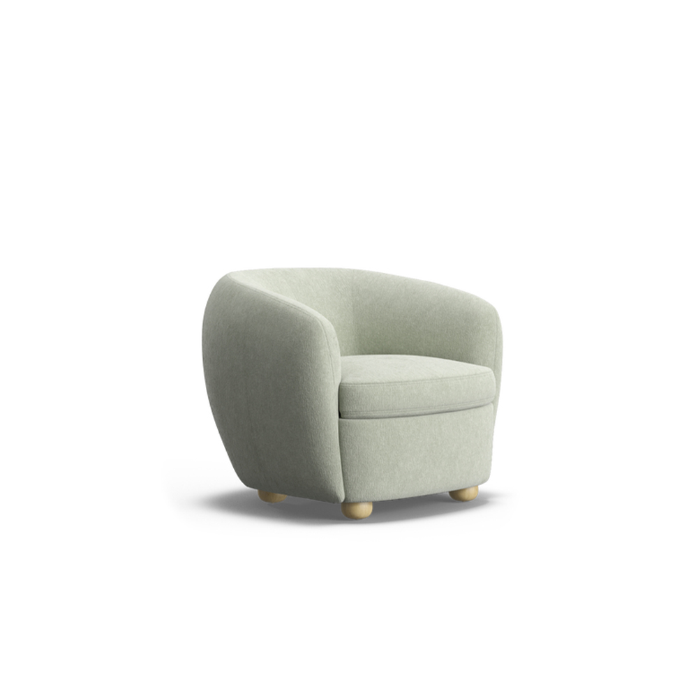 Pobble armchair Mint 1 2