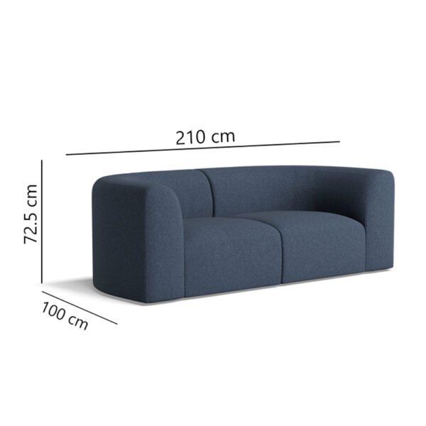 Rectan 3 seat Denim 1 6