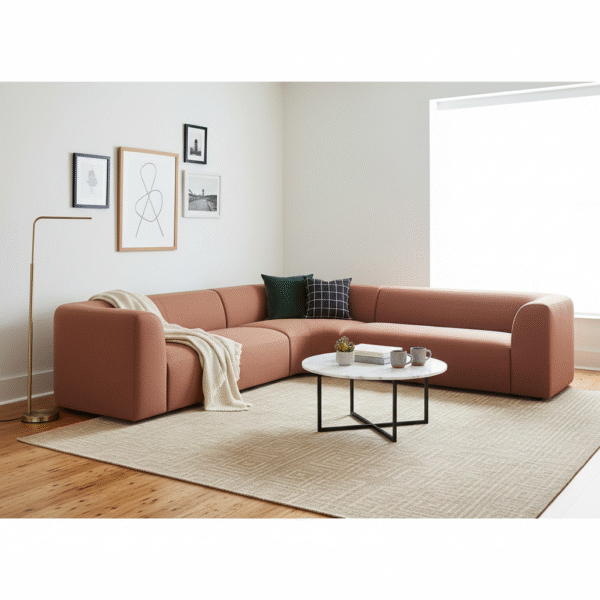 Rectan 6 seat corner modular Lifestyle