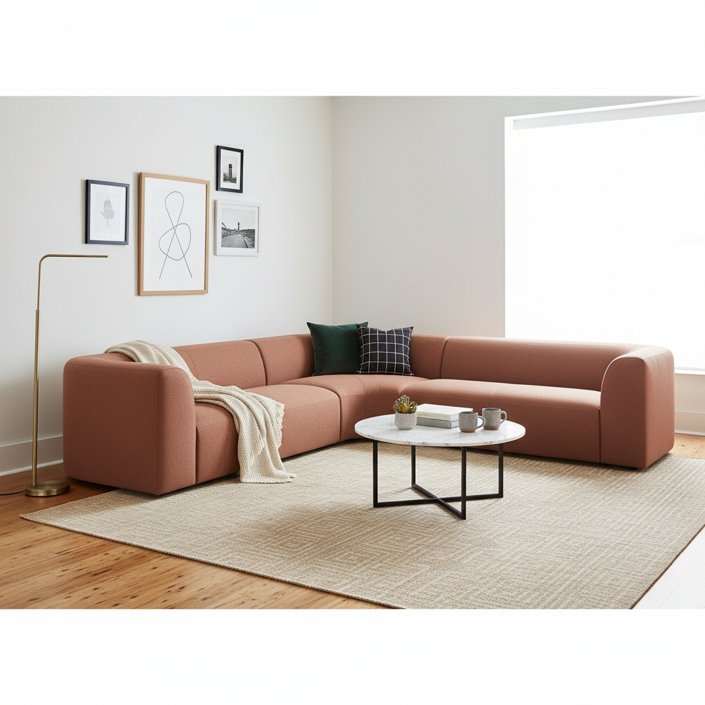 Rectan 6 seat corner modular_Lifestyle Rectan 6 seat corner modular Lifestyle