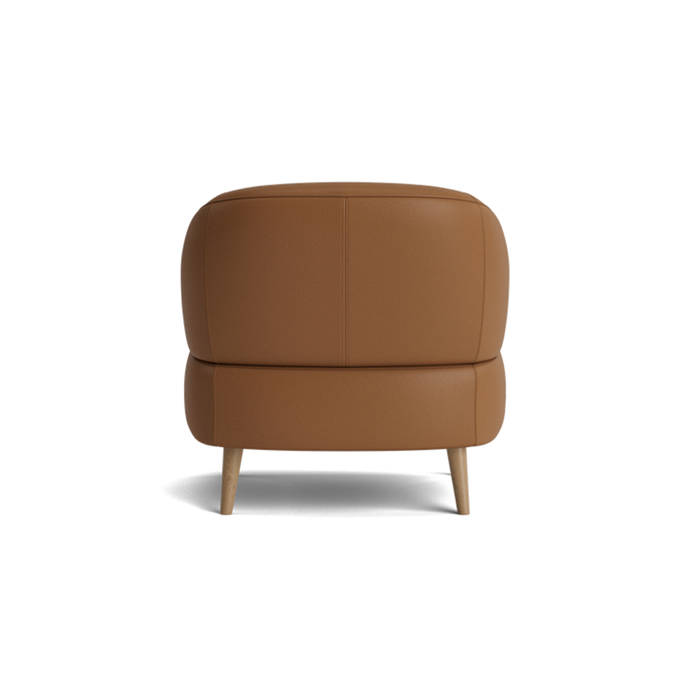 Sanni armchair Pecan Brown 1 4