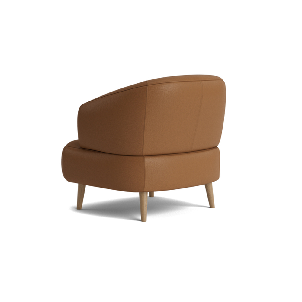 Sanni armchair Pecan Brown 1 5