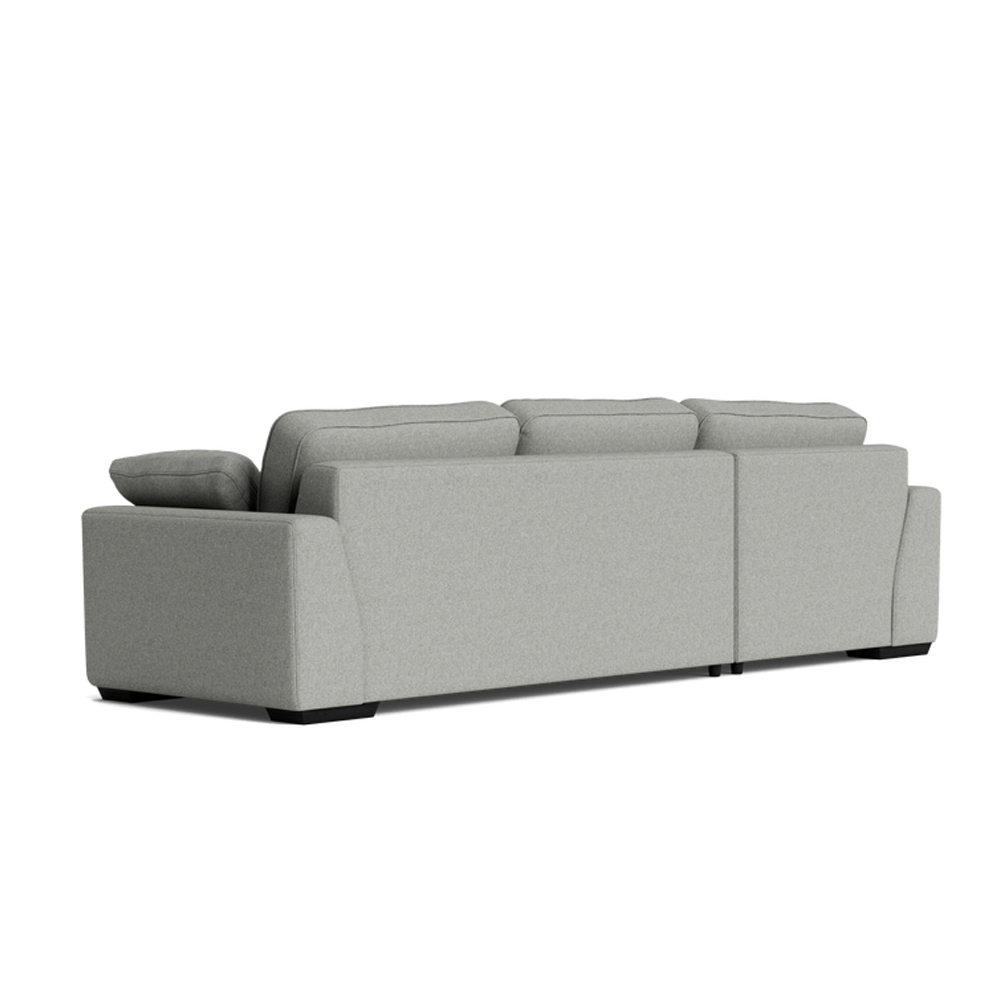 Titan 3 seat chaise L.Grey 1 5