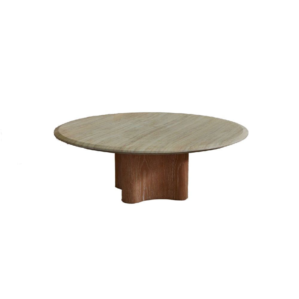 Wooden Round Coffee Table