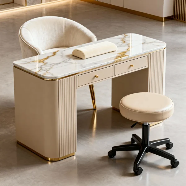 MARBLY Luxury Manicure Station 2