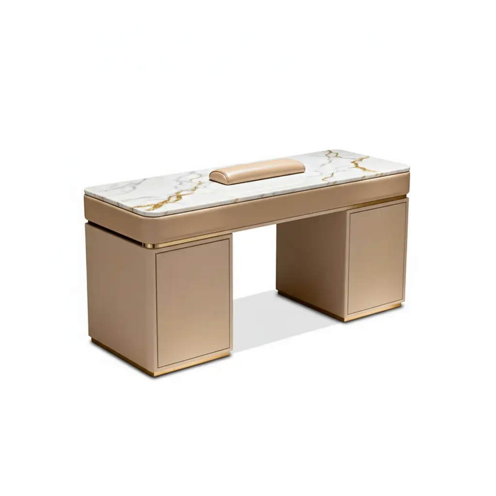 Marble Top Manicure Nail Table Dubai