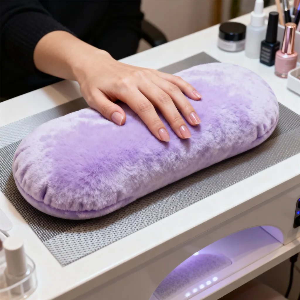 PLUSHY Ultra Soft Manicure Hand Rest 2