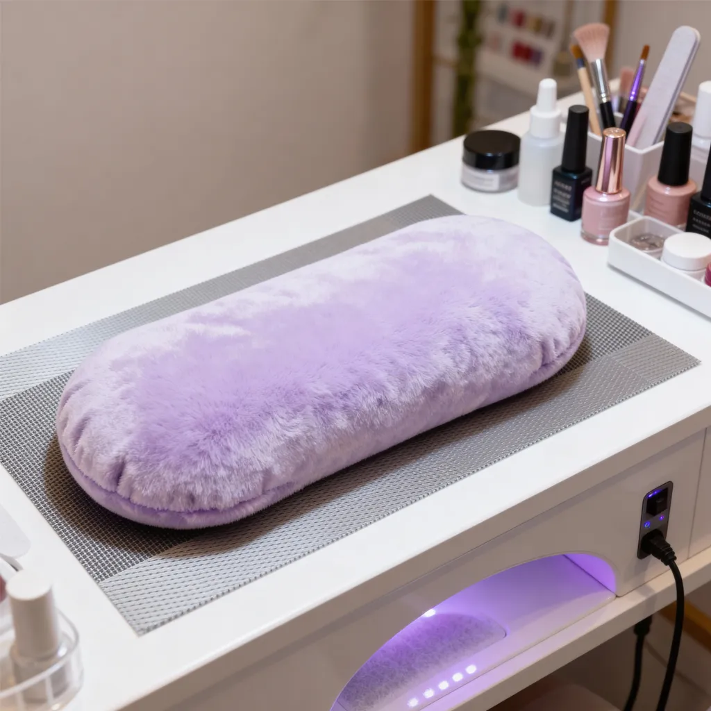 PLUSHY Ultra Soft Manicure Hand Rest 3