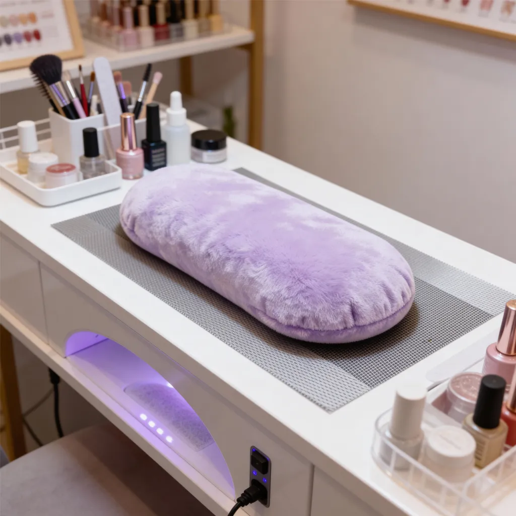 PLUSHY Ultra Soft Manicure Hand Rest 4