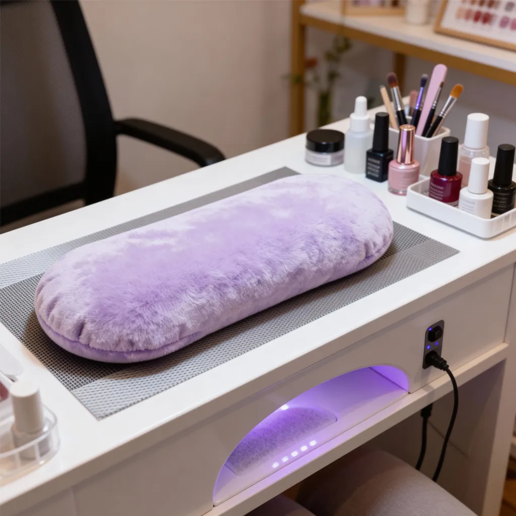 PLUSHY Ultra Soft Manicure Hand Rest 5