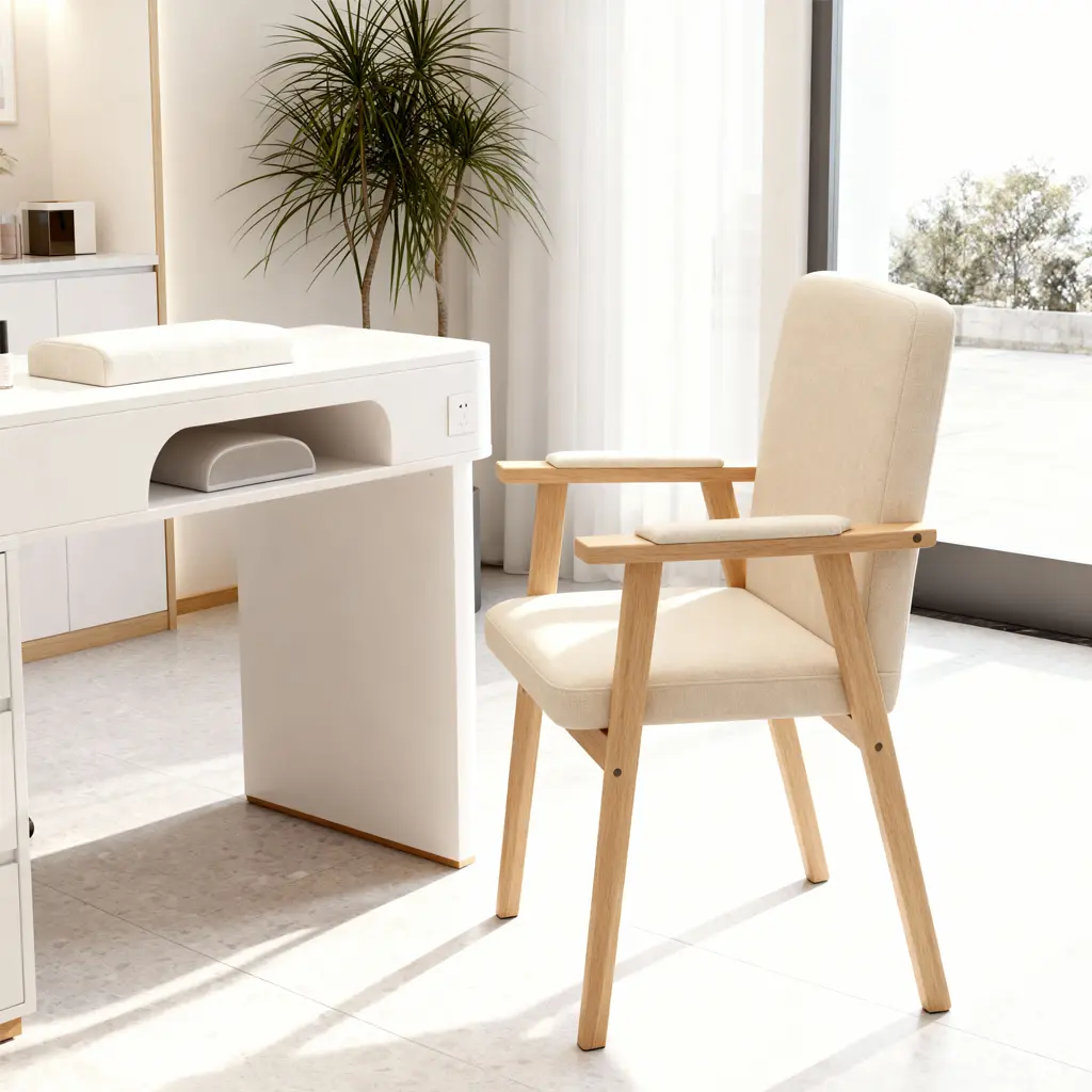 SCANDINAVIAN Low Arm Manicure Chair 2