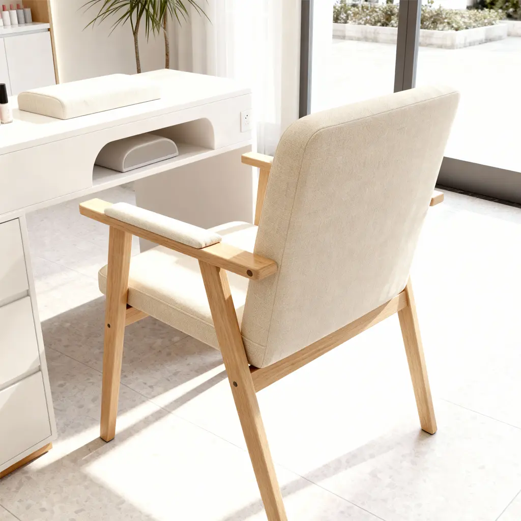 SCANDINAVIAN Low Arm Manicure Chair 5