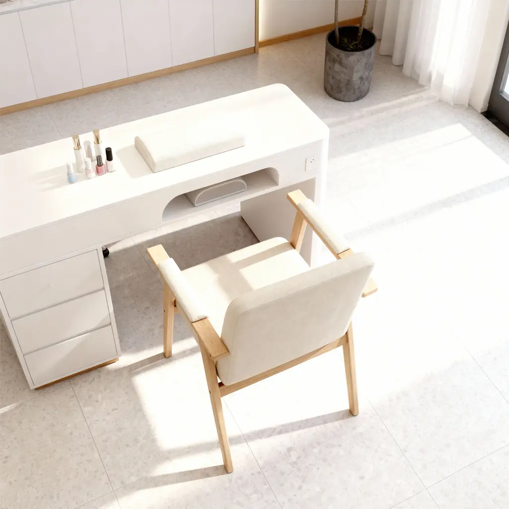 SCANDINAVIAN Low Arm Manicure Chair 6