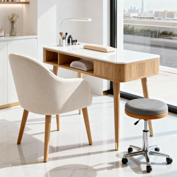 SCANDINAVIAN Luxury Manicure Station 1